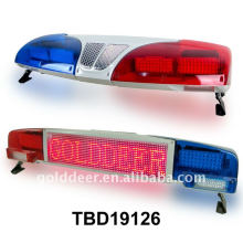 Coche de policía de la barra de pantalla Led Light Bar